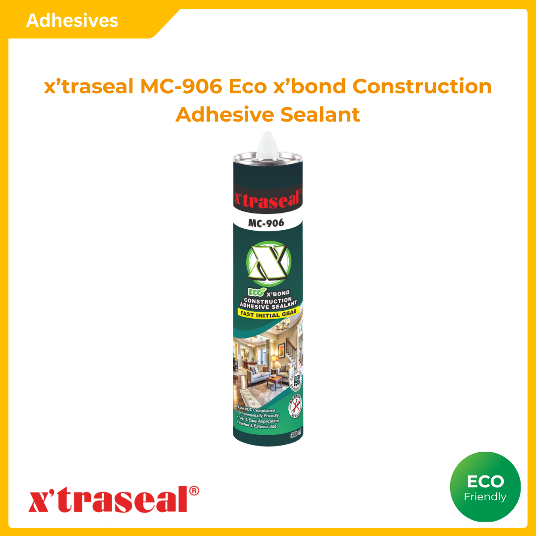 x’traseal MC-906 Eco x’bond Construction Adhesive Sealant - Ecobond