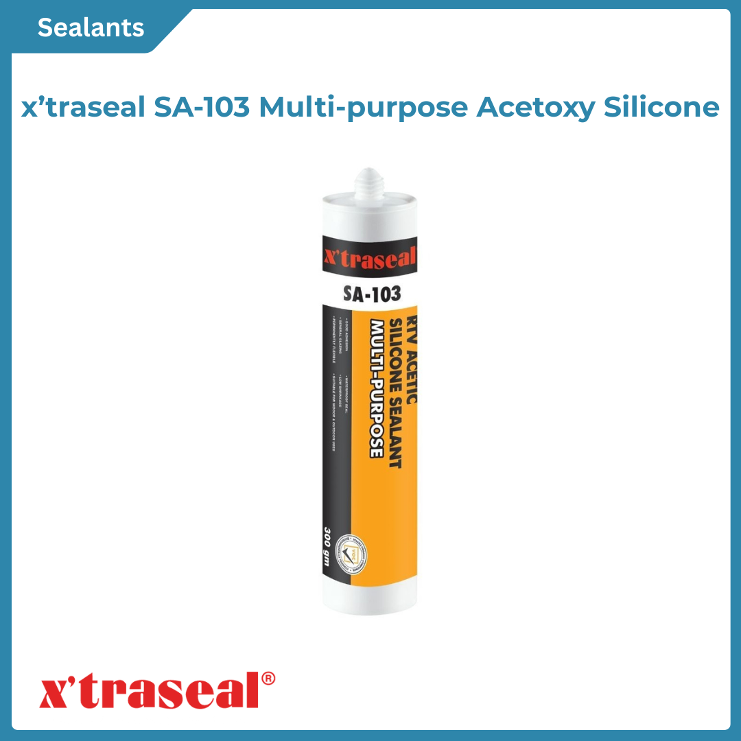 x’traseal SA-103 Multi-purpose Acetoxy Silicone
