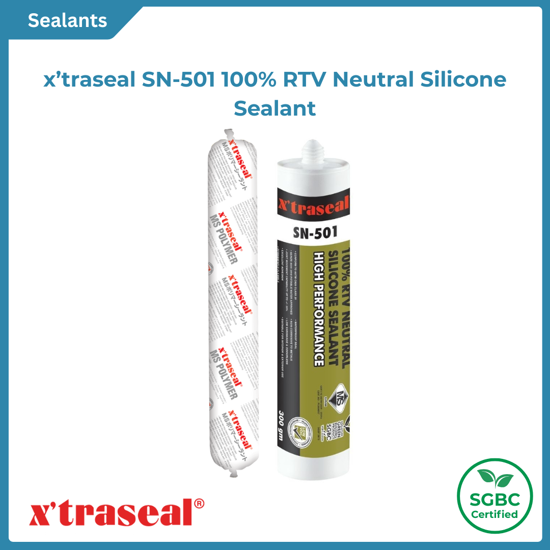 x’traseal SN-501 100% RTV Neutral Silicone Sealant